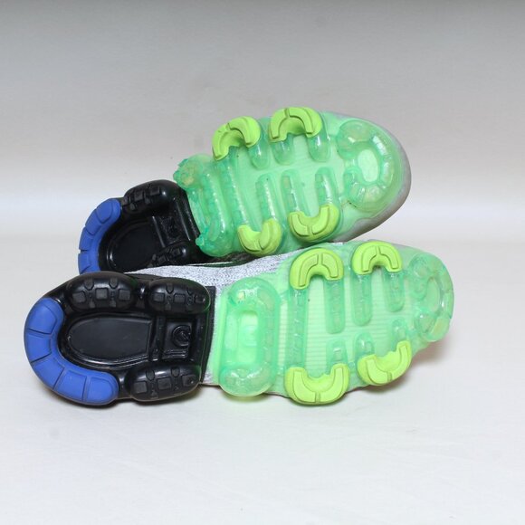 Nike Air VaporMax Flyknit 3 Cushion Sneakers Mens Size 11 Green & Black - Picture 7 of 9